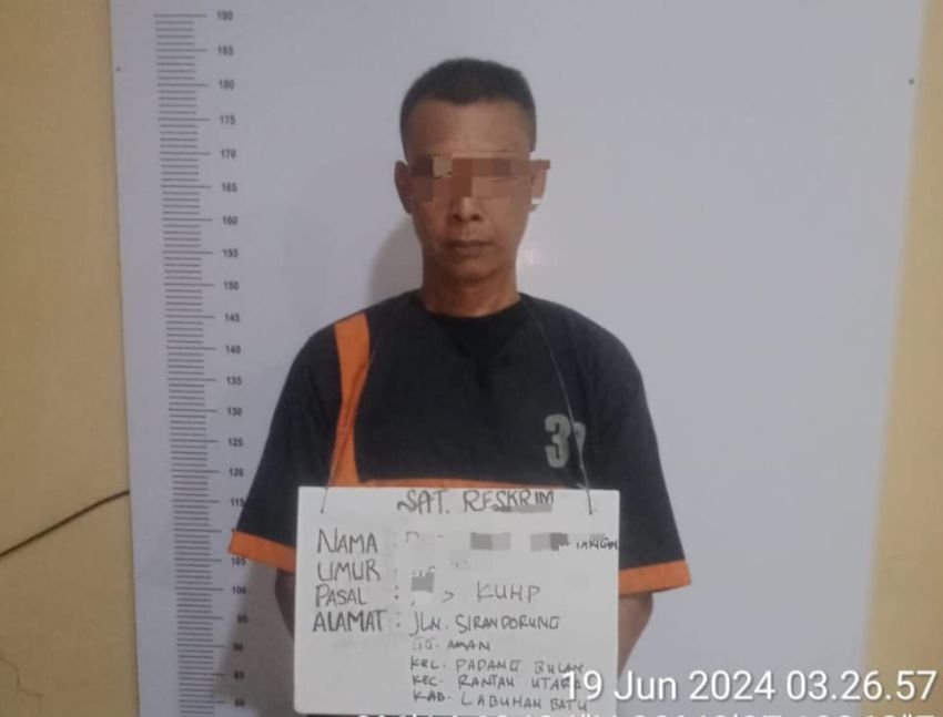 Polres Labuhanbatu Tangkap Pelaku Pembongkar Rumah
