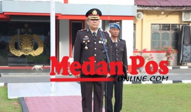 Polres Labuhanbatu Upacara Hari Lahir Pancasila : Pancasila Anugerah Dari Tuhan