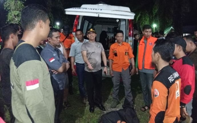 Dua Pengunjung Pemandian Alam Lau Penda Kutalimbaru Tewas Tenggelam