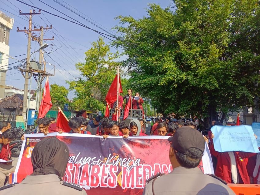 Maraknya Kejahatan Jalanan, IMM Geruduk Polrestabes Medan Minta Evaluasi Kinerja Kapolrestabes