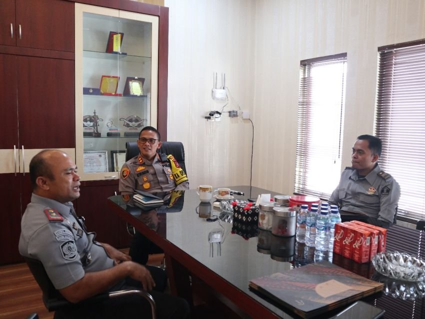 Tingkatkan Sinergitas, Rutan Tarutung Jalin Kerjasama Dengan Polres Taput