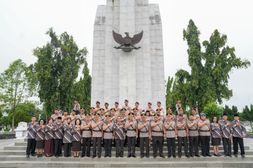 Ziarah ke TMP Medan, Wakapolda Sumut: Mereka adalah teladan dalam semangat pengabdian