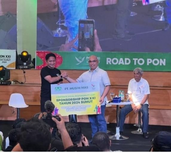 Musim Mas Berikan Dana Dukungan Sebesar 1 Miliar Untuk PON XXI Aceh-Sumut 2024
