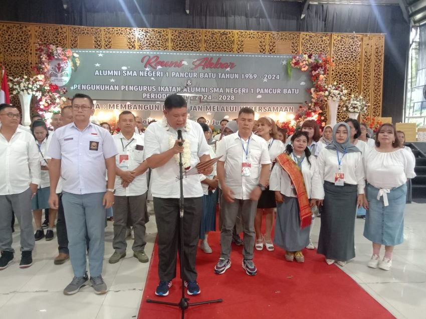 Ratusan Alumni SMAN I Pancur Batu Gelar Reuni Akbar