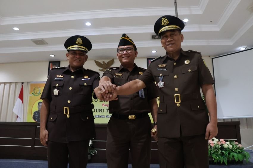 Kajari Medan Lantik Kasubbagbin Edi Syahjuri Tarigan, SH