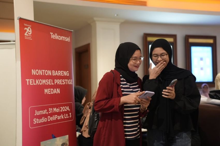 Apresiasi  Pelanggan Setia Telkomsel di Momen HUT ke-29 Tahun, Telkomsel Gelar Nonton Bareng Hepi Serentak di 13 Kota