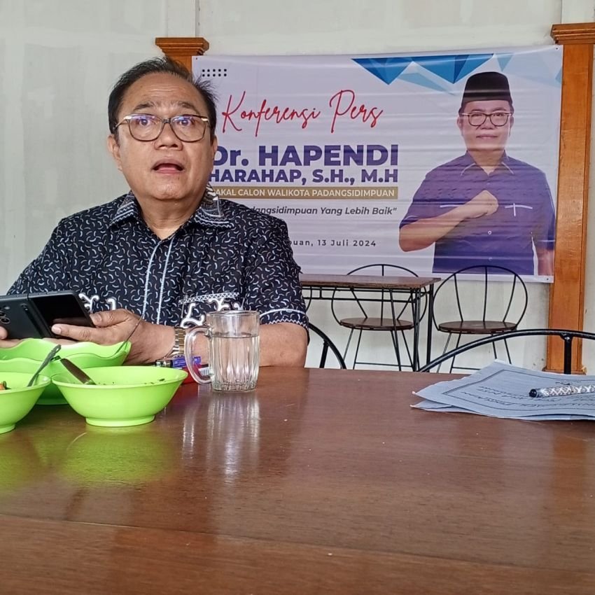 Dr Hapendi Harahap Dapat Rekomendasi dari Empat Parpol