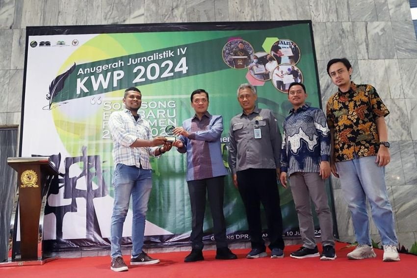 DPR Apresiasi Anugerah Jurnalistik IV dan Pameran Foto XIII KWP 2024