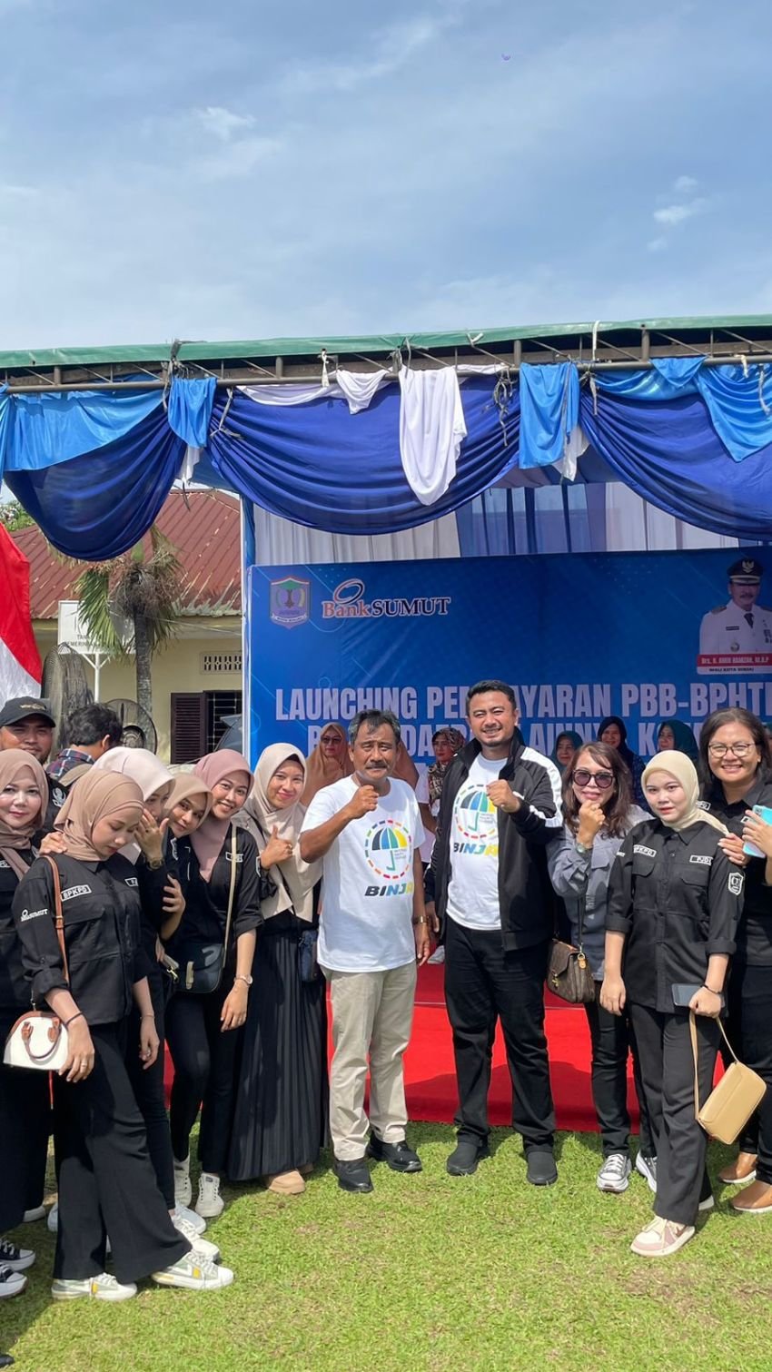 Lauching Pembayaran PBB - BPHTB Melalui QRIS, Wali Kota Binjai: Mudahkan Masyarakat Dalam Bayar Pajak