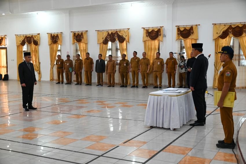 Bupati Humbahas Lantik Chiristison Rudianto Marbun jadi Sekda