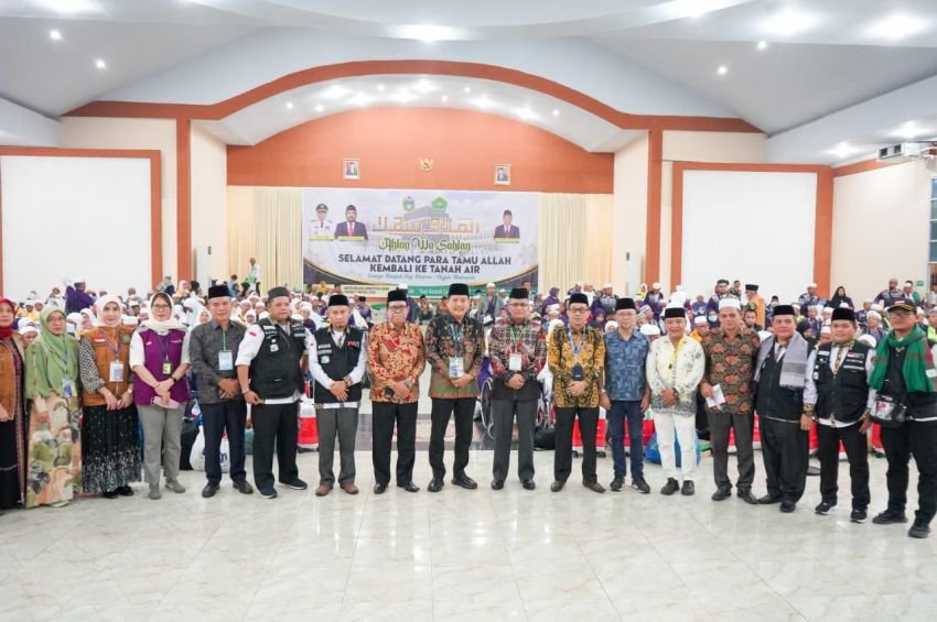 187 Jemaah Haji Paluta Kembali ke Kampung Halaman