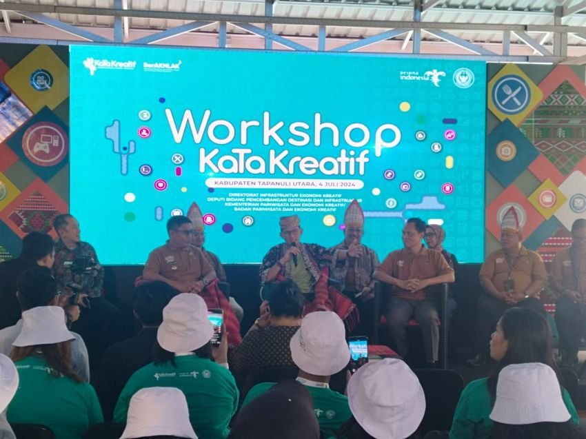 Menparekraf Ajak Pelaku Ekonomi Kawasan Danau Toba Berinovasi Dan Berkarya