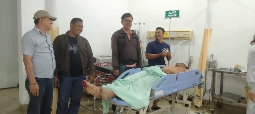 Dua Pencuri Hewan Ternak Nyaris Tewas Diamuk Massa, Satu Unit Sepeda Motor Hangus Dibakar Diamankan Polisi