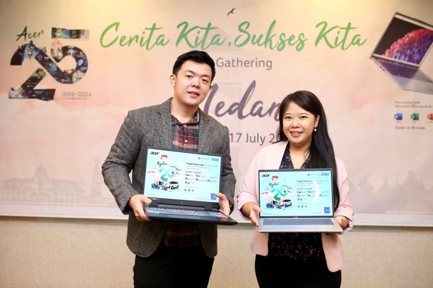 Acer Ajak Pelanggan di Kota Medan Rayakan 25 Tahun &ldquo;Cerita Kita&rdquo;, Hadirkan Kejutan Berhadiah Fantastis!