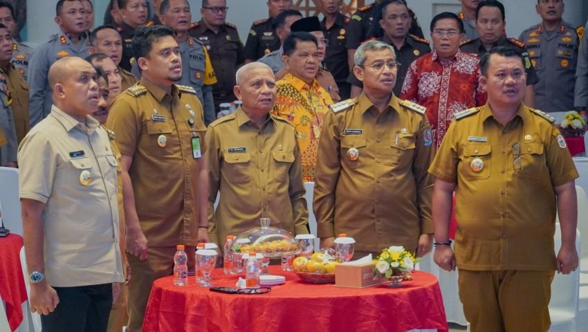 Bobby Nasution Hadiri Rakor Kepala Daerah & Forkopimda, Penguatan Pemangku Kebijakan Bangun Sumut