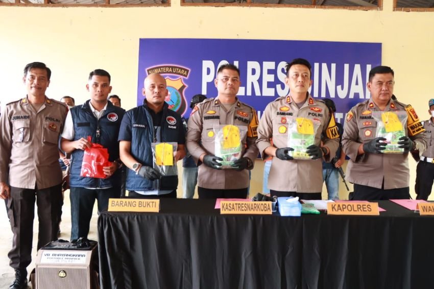 Saat Bawa Sabu 3 kg, Bandar Narkoba Antar Provinsi Diciduk Polres Binjai