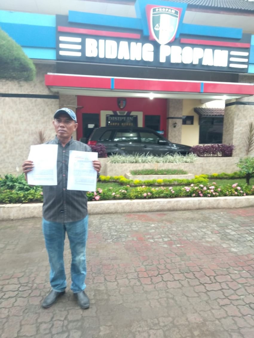 Kasubdit II Harda Kompol Holmes Saragih Cs Dilapor ke Propam, Salim Amiko : Faktanya Saya ada Jual Tanah ke Sunani tidak ada tumpang tindih