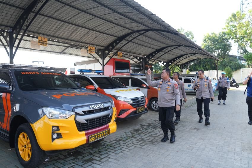 Kapolda Sumut Tinjau Sarana dan Prasarana Mapolda, Pastikan Memenuhi Standar Keamanan