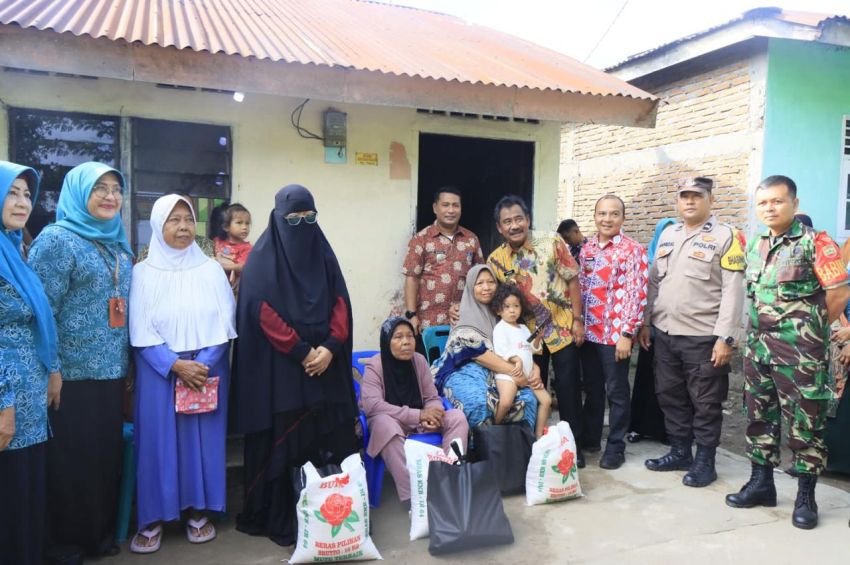 Pemerintah Kota Binjai Beri Santunan Kaum Dhuafa Dan Anak Yatim