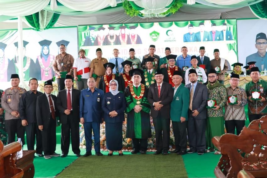 Univa Labuhanbatu Wisuda 280 Mahasiswa, DR Ulya: Jangan Jadi Sarjana Pemalas