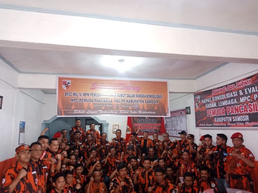 MPW PP Sumut Rapat Konsolidasi ke MPC PP Kabupaten Samosir
