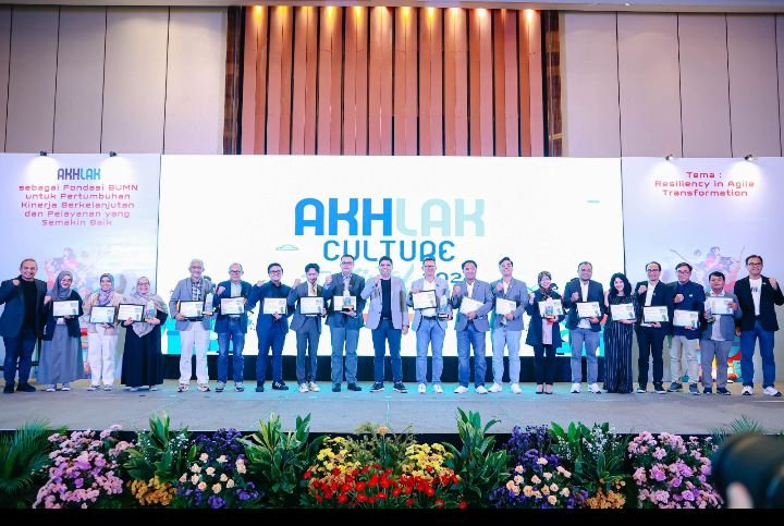 Peringati 4 Tahun Implementasi AKHLAK, Telkom Selenggarakan CAMG Awarding 2024