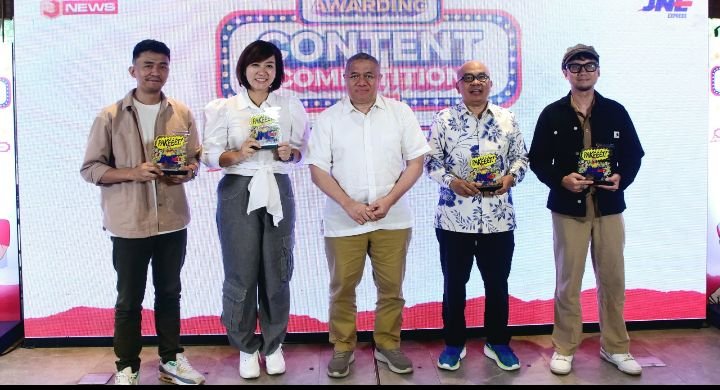 JNE Apresiasi Karya Pemenang Content Competition 2024