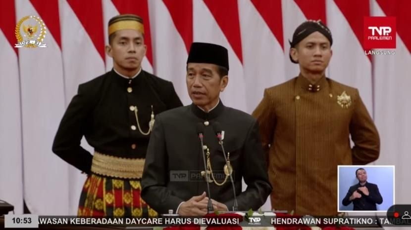 Presiden RI Jokowi dan Wapres Ma'ruf Amin Mohon Maaf