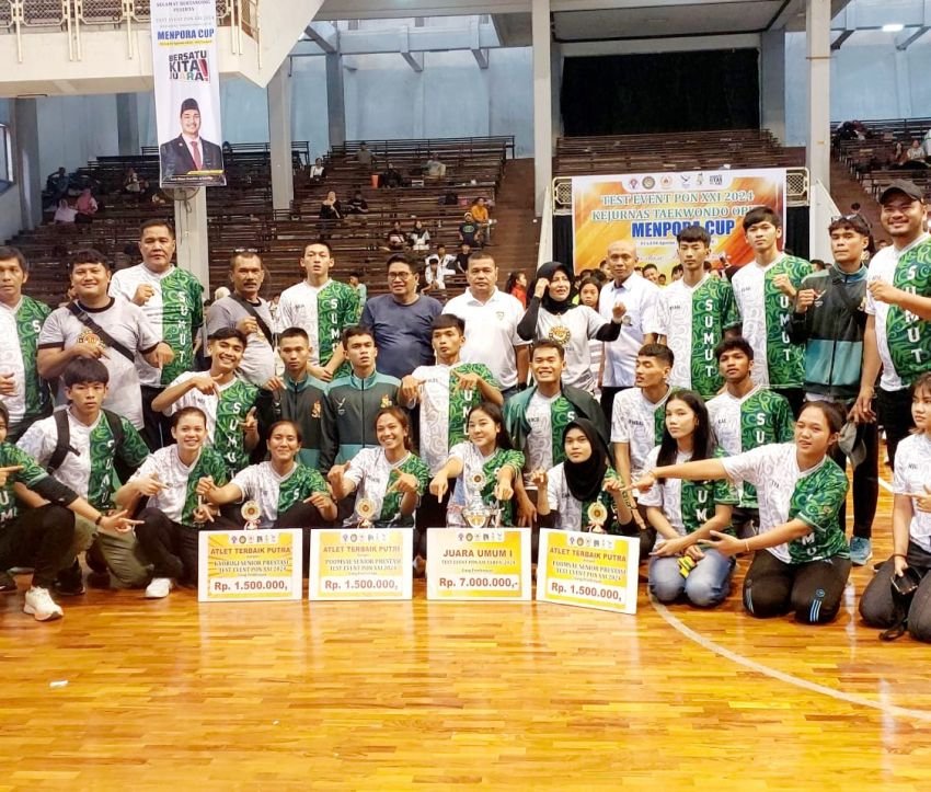 Event Test Taekwondo Indonesia Pra PON XXI Piala Mempora Ditutup , Musa Rajekshah : Ayo Terus Raih Prestasi