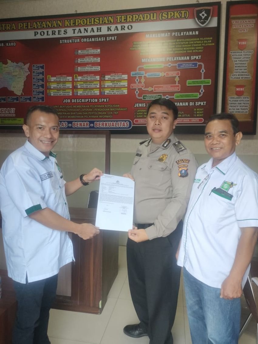 Diduga Sebar Fitnah dan Cemarkan Nama Baik, Mantan Politikus Lukman Edy Dipolisikan Pengurus DPC PKB Karo