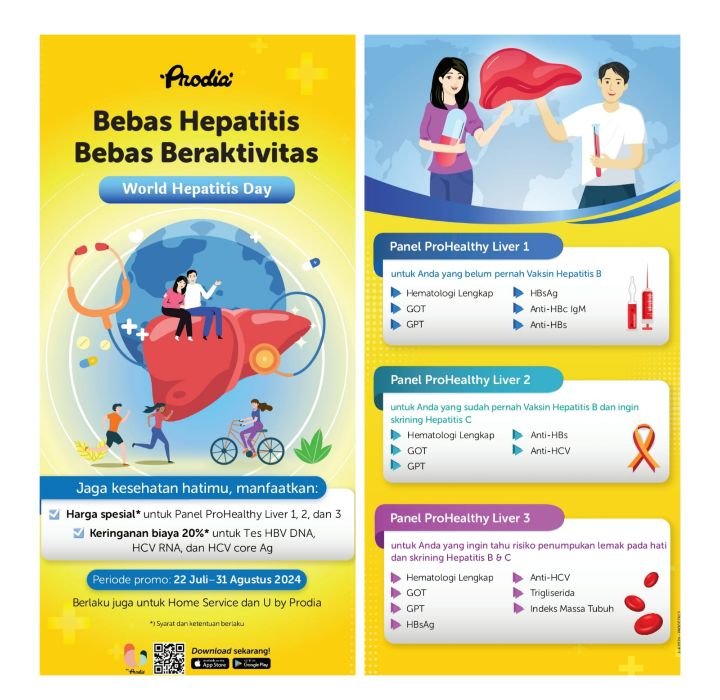 Memperingati Hari Hepatitis Sedunia, Tingkatkan Kesadaran Kesehatan Hati Anggota Keluarga