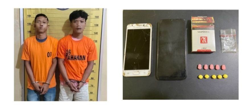 Dua Pengedar Pil Ekstasi di Binjai Ditangkap Polisi