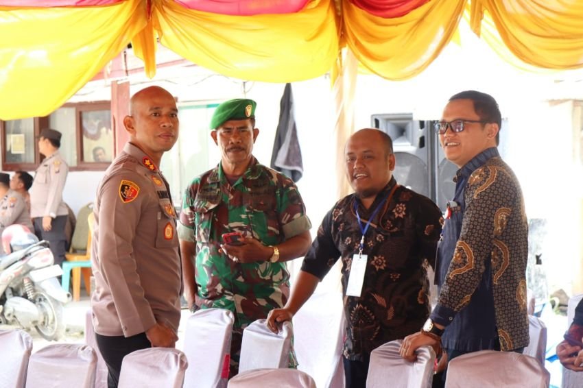 Kapolres Pakpak Bharat Cek Kantor KPU,  Pastikan Kesiapan Pengamanan Pendaftaran Calon Bupati dan Wakil Bupati Berjalan Lancar