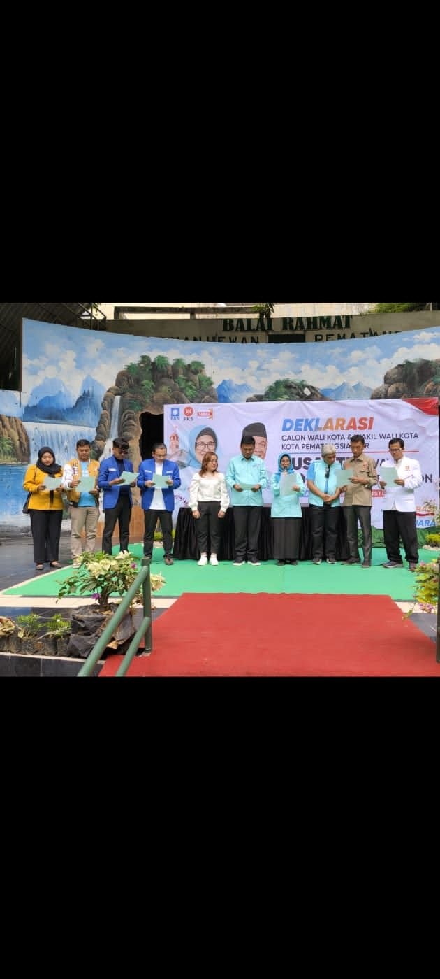 Paslon dr. Susanti Dewayani SpA - Ronald Tampubolon Gelar Deklarasi