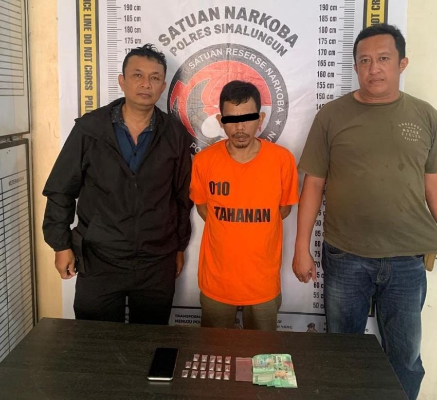 Kempes Si Pengedar Sabu Ditangkap Polsek Bangun