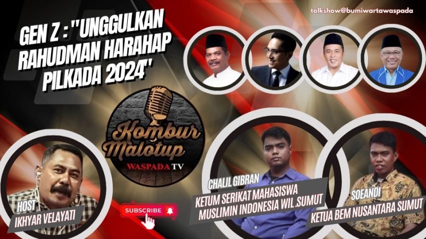 Gen Z Unggulkan Rahudman Harahap Menang Pilkada Medan