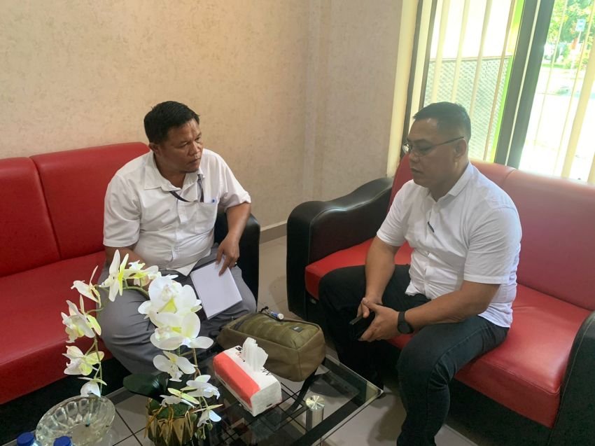 Kasat Intelkam Polres Batu Bara Minta Managenen PT Socfindo Tanah Gambus Tidak Mengintimidasi Karyawan