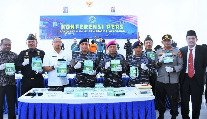 21 Kg Sabu Senilai 25 Milyar Ditangkap TNI AL