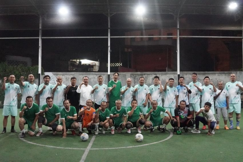 Pj Wali Kota Tebingtinggi Dukung Futsal PWI Sumut Raih Medali