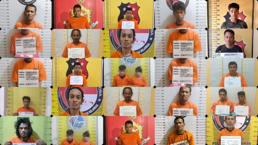 Komitmen Polda Sumut Perangi Narkoba: Sepekan, 161 Pelaku dan 39 Kg Sabu Berhasil Diungkap