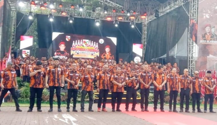 Ketum MPN PP Yapto Lantik Pengurus MPW Pemuda Pancasila Sumatera Utara Periode 2022-2027, Ketua Musa Rajekshah dan Sekwil Ikbal Hanafi Hasibuan