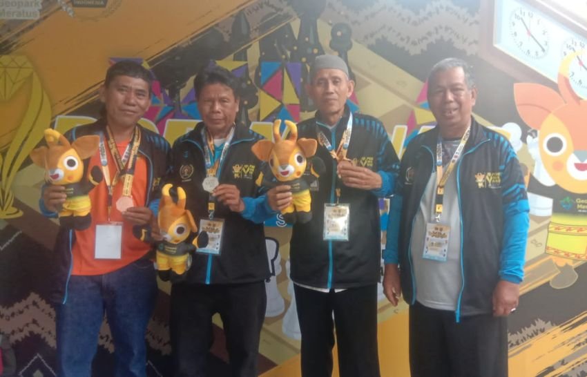 Raih Tiga Medali di Porwanas, Catur PWI Sumut Ukir Sejarah