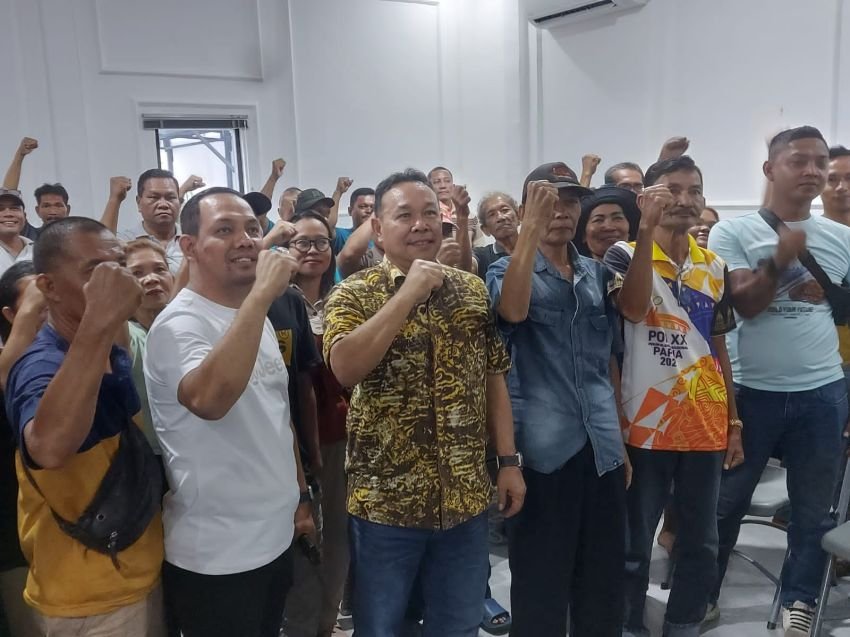 Calon Wawako Tebing Tinggi, Mukmin Tambunan Silaturrahmi Dengan Warga Padang Hilir