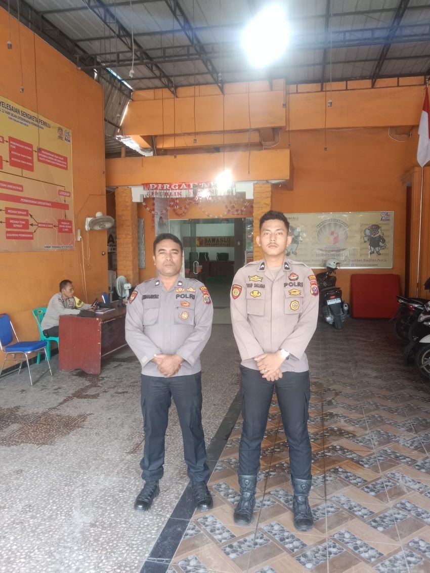Mencegah Potensi Gangguan Tahapan Pilkada, Polres Tanjung Balai Siagakan Personel 1 X 24 Pengamanan di Kantor KPU dan Bawaslu