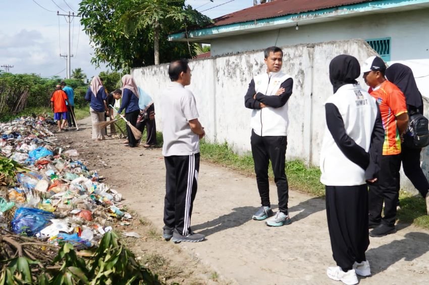 Pj Wali Kota Tebing Tinggi Soroti Permasalahan Sampah di Kelurahan Damar Sari