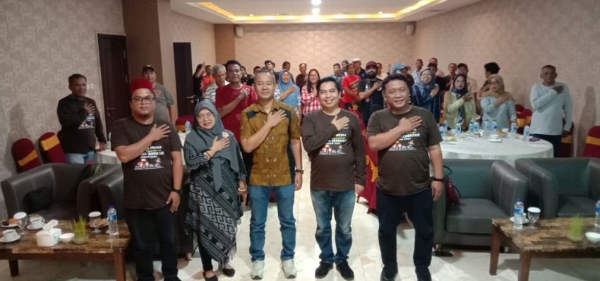KPU Siantar Bincang Siang Bersama Awak Media
