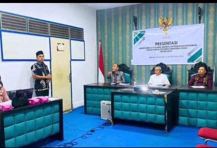 Diskominfo Labuhanbatu Datang Kekantor KIP Medan, Dikonfirmasi Wartawan Tak Menjawab