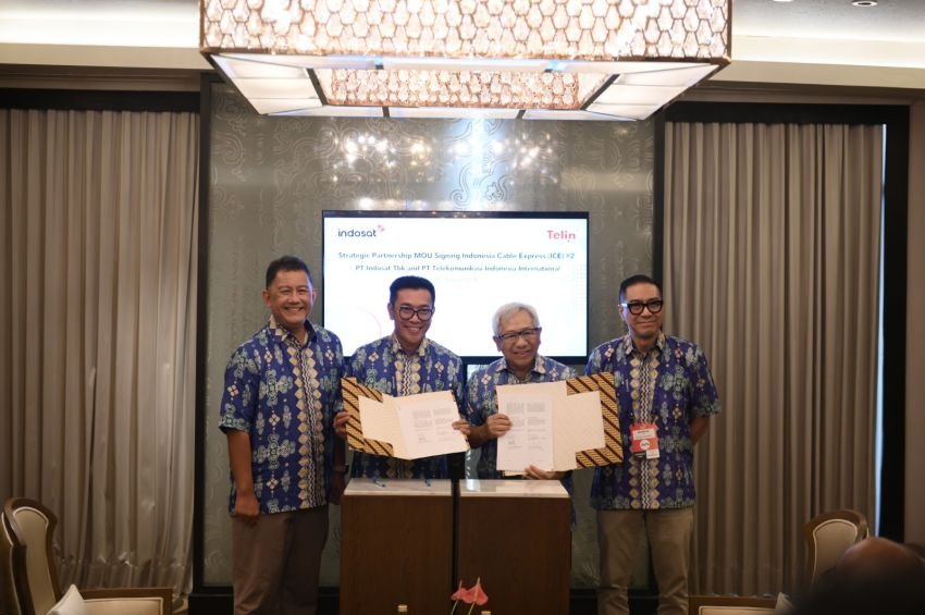Kemitraan Telin dan Indosat Ooredoo Hutchison Kembangkan Indonesia Cable System 2