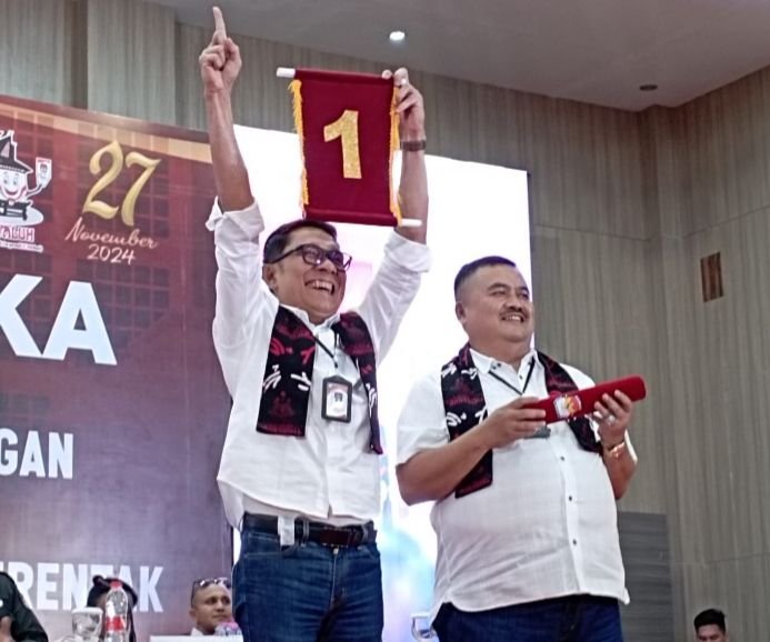 Pilkada Serentak 2024,  Angka 1 Dianggap Hoki Kekuatan Kampanye Abetnego - Edi di Karo