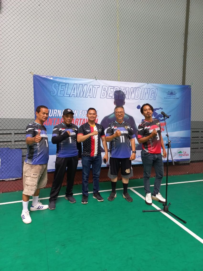 KWP Gelar Turnamen Futsal Antarwartawan 2024